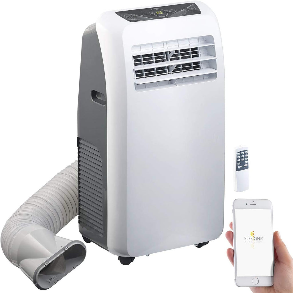 Sichler Haushaltsgeräte Klimaanlage mit App: Klimaanlage, Heiz-Funktion, 12.000 BTU/h, 3.500 W (Versandrückläufer) (Raum, Smarte, Kühler)