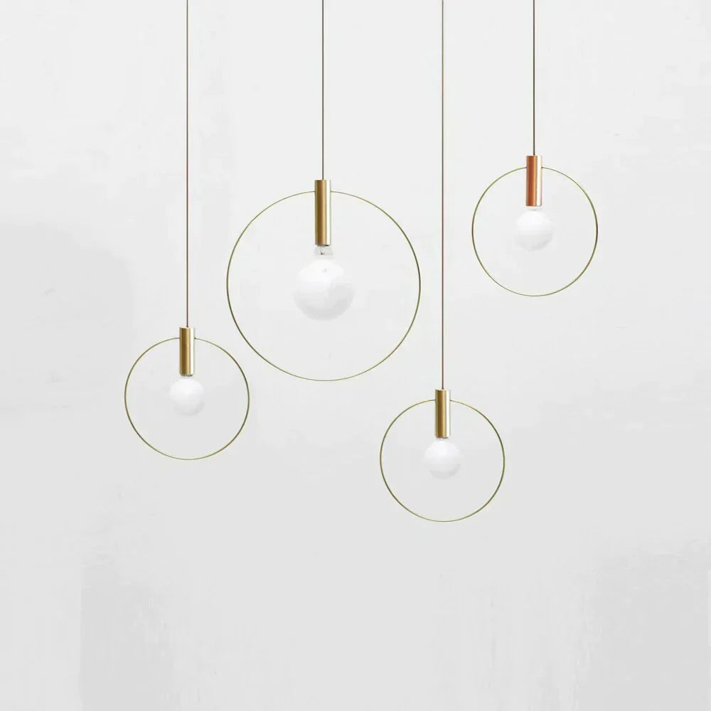 Nordic Ring-Pendelleuchte – modernes Industriedesign
