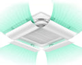 Klimaanlage Windabweiser, Klimaanlage Split Windabweiser, Luftumlenker, Deckenluftabweiser für Büro, Schule, Zuhause, Hotel(7.8x23.6)