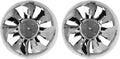 10,2 cm Inline-K-Ventilator, Hochleistungs-Abluftgebläse für Luftkühlung und Belüftung, 2 x Booster für Badezimmer/Küche, leise, energieeffizient, Deckenabluftventilator