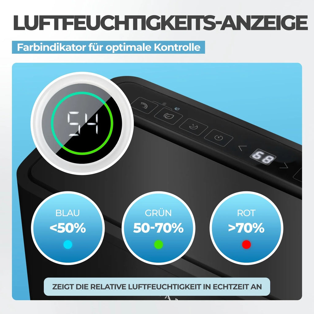 Luftentfeuchter (HEPA + Wifi)