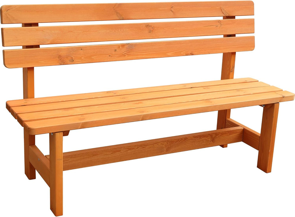 Holz-Bank Summer honigbraun
