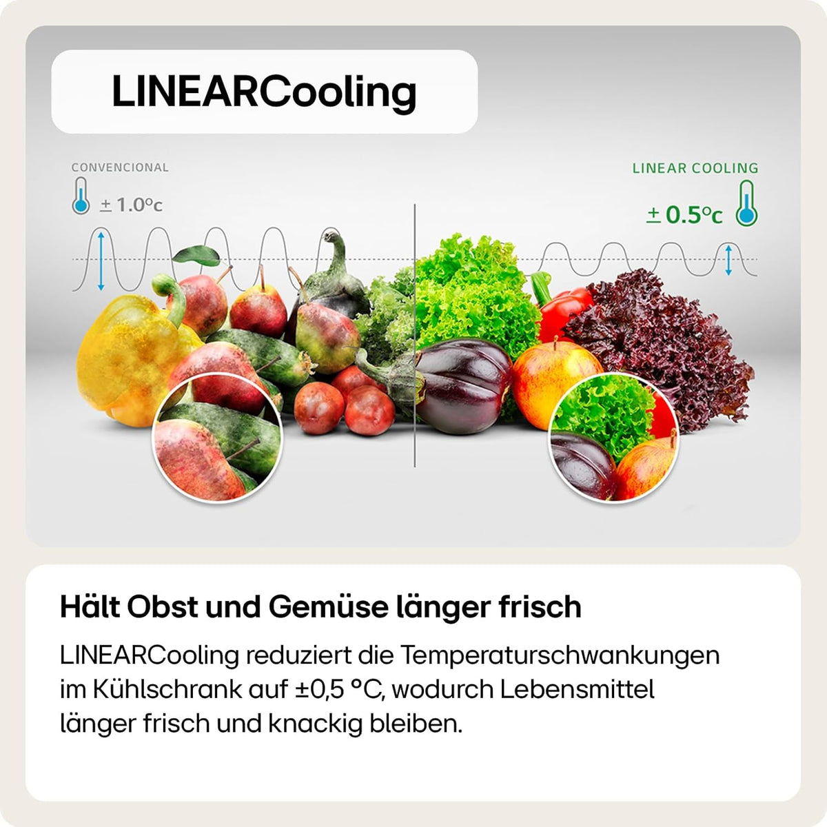 LG GML861EPPE SLIM Side-by-Side Kühlschrank mit Gefrierfach (506 L, Energieklasse E) mit Eis- und Wasserspender, UVNano, Total No Frost, Silber