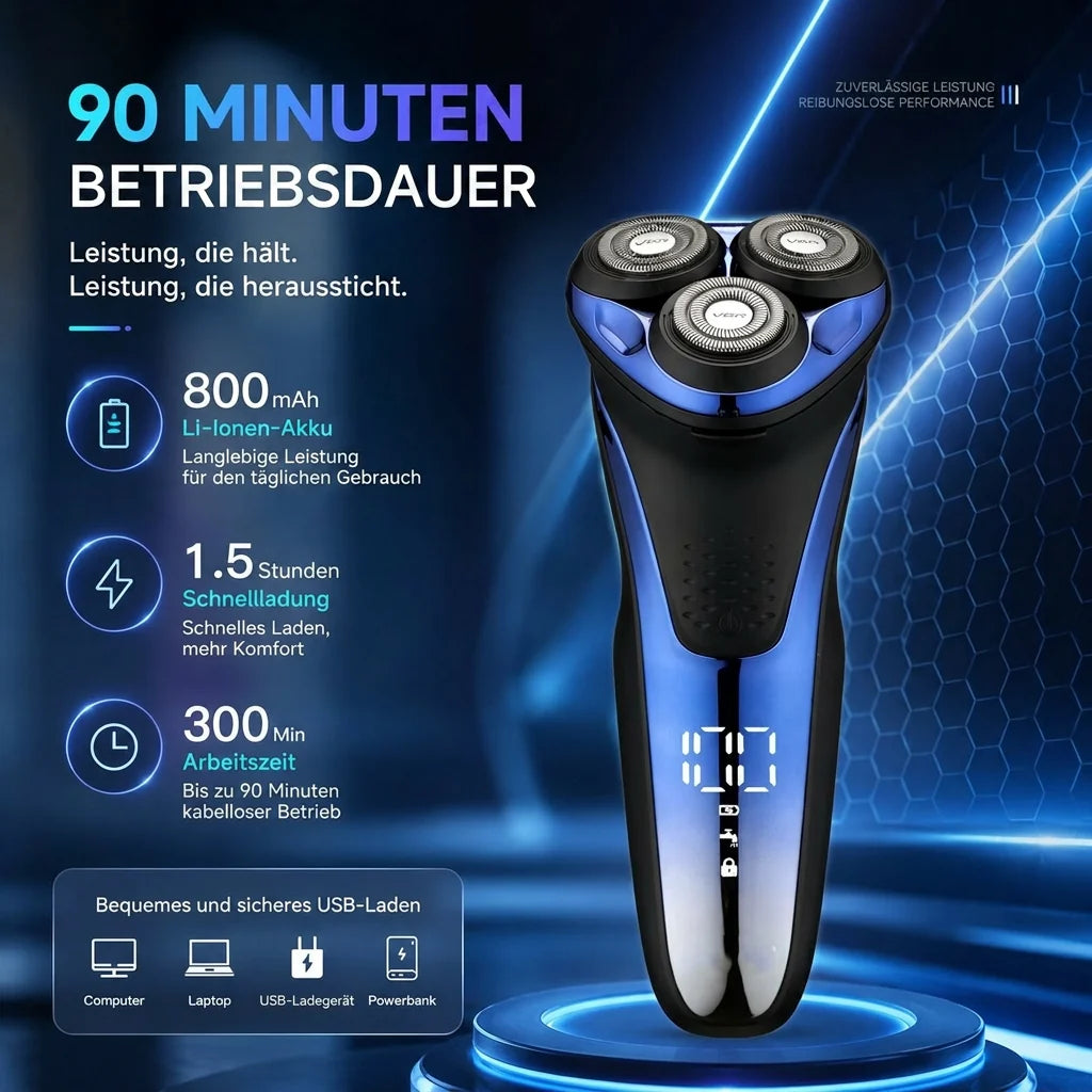 Elektrorasierer für Herren | Konturwerk