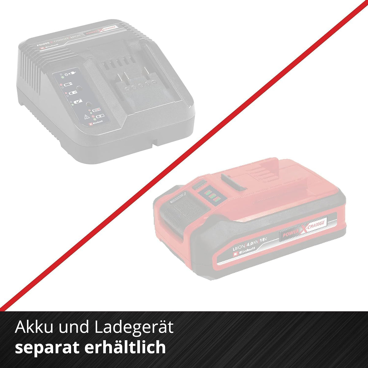 Einhell Professional Akku-Kantenfräse TP-ET 18 Li BL-Solo Power X-Change (18V, Li-Ion, 40 mm Hubhöhe, Brushless-Motor, Lieferung ohne Akku & ohne Ladegerät)