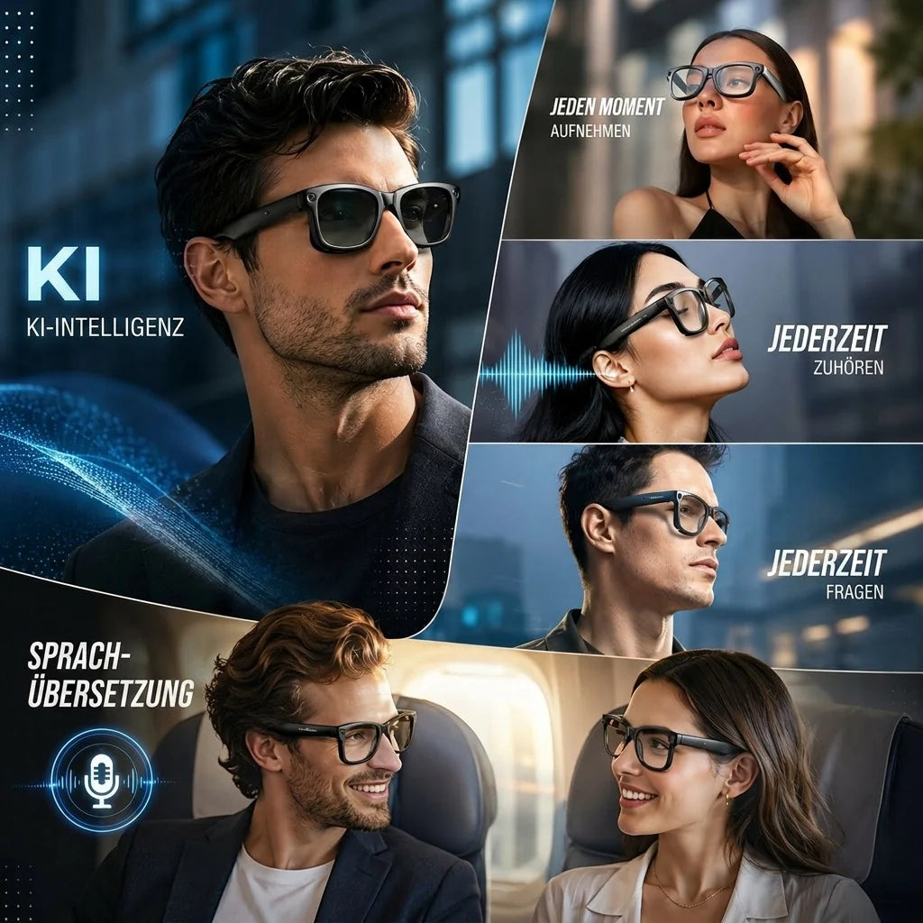 KI Brille mit Aufnahmefunktion | Sehvalis