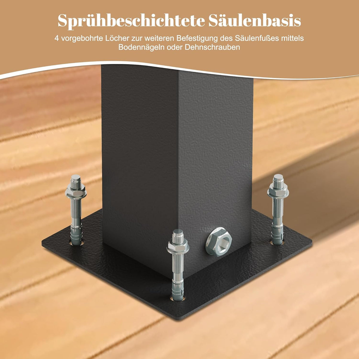 Pergola mit Schiebedach, 3,3 × 2,7 m Wasserdichtes Gartenpavillon mit Metallpfosten, Gebogenem Dach für Terrasse, Garten oder Deck, UV-Schutz, Beige