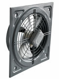 Uzman-Versand 350mm Wandventilator (KDR-350) Metall Bauventilatoren Fensterventilator Wandlüfter Lüfter Ventilator Axialventilator Abluftventilator Wand Fenster Einbauventilator Saugventilator 230V