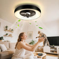Aigostar- Smarte Deckenventilator mit Beleuchtung, Kompatibel mit Alexa, LED 40W, 4400LM, 2700K-6500K Dimmbar, Deckenlampe Ventilator Leise mit Fernbedienung und Gateway, 6 Geschwindigkeiten, φ50CM