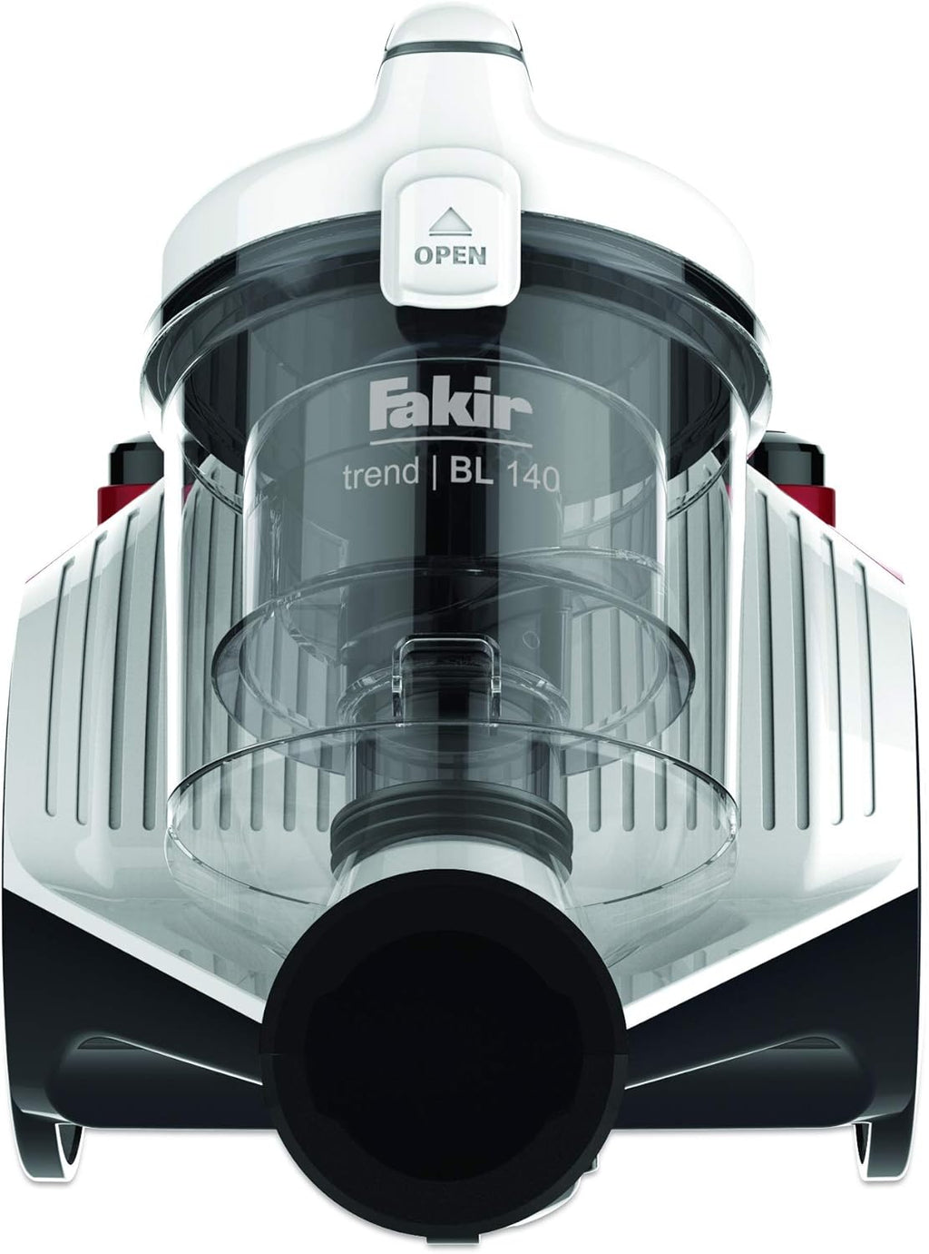 Fakir Apollo BL 150 - Beutelloser Staubsauger I Zyklonsauger mit Hochleistungsmotor, EPA 10 Filter & Kombidüse, 800 W, Blau/Silber