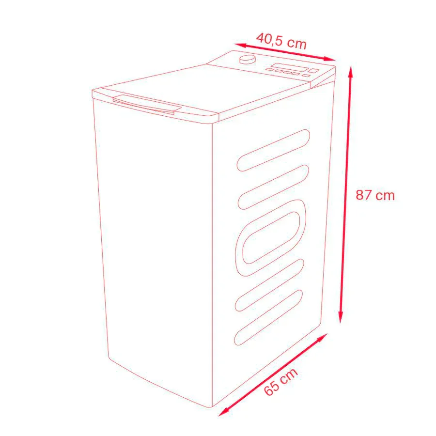 LAVADORA CARGA SUPERIOR EVVO T8