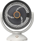 Desktop Air Circulator Fan for Home and Dorm, Energy Saving USB Rechargeable Oszilating Fan, Adjustable Stand, Night Light Function, 8 Hour Timer, Quiet Operation, Compact and Portable Tool