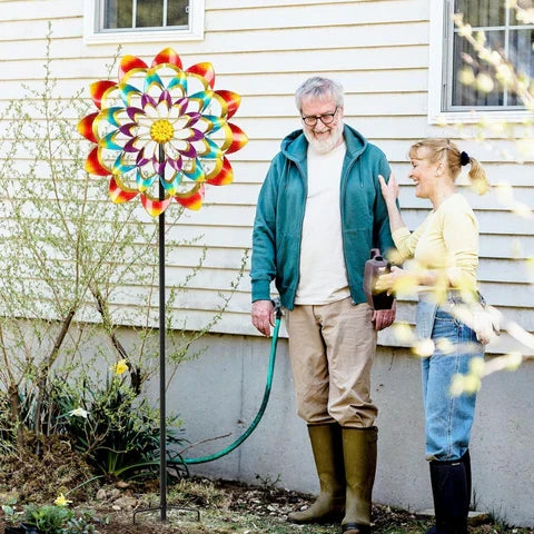 Garten Windrad aus Metall | Windara