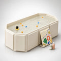 Faltbare Babybadewanne mit rutschfestem Boden | Wannenwelle