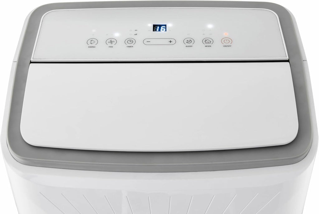 Termofol Mobile Klimaanlage ASPEN 4000W – 4in1: Klimatisierung, Luftentfeuchter, Ventilator, Heizung – WLAN Fernsteuerung – energiesparendes Smart-Home-Gerät – modernes Design – weiß