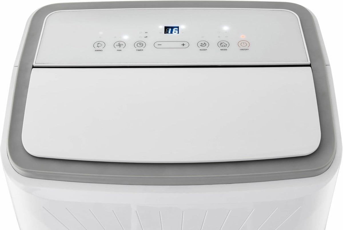 Termofol Mobile Klimaanlage ASPEN 4000W – 4in1: Klimatisierung, Luftentfeuchter, Ventilator, Heizung – WLAN Fernsteuerung – energiesparendes Smart-Home-Gerät – modernes Design – weiß