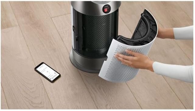 Purifier Hot+Cool HP1, Ventilator, Luftreiniger und Heizlüfter, Weiß/Weiß