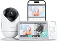 Dr.Care VistaView Smart WLAN Babyphone mit 2 Kameras, 5” 1080P HD, 2K Kamera, App-Steuerung, Bewegungs- & Weinen-Alarm, Nachtsicht, 5000mAh, Zwei-Wege-Audio, 390m Reichweite
