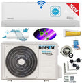 3,5kW 12000 BTU UV-C Luftsterilisation Ultra Plus Klimaanlage WiFi/App Steuerung SelfClean FollowMe +3m Leitung -> Sorglos KomplettSet
