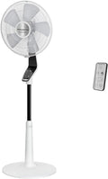 Rowenta Standventilator Turbo Silence Extreme, 14 Geschwindigkeitsstufen, 32 dB Silent Night Modus, Fernbedienung, Oszillation, höhenverstellbar, Luftzirkulation bis 8,2 m, weiß, VU5690F0
