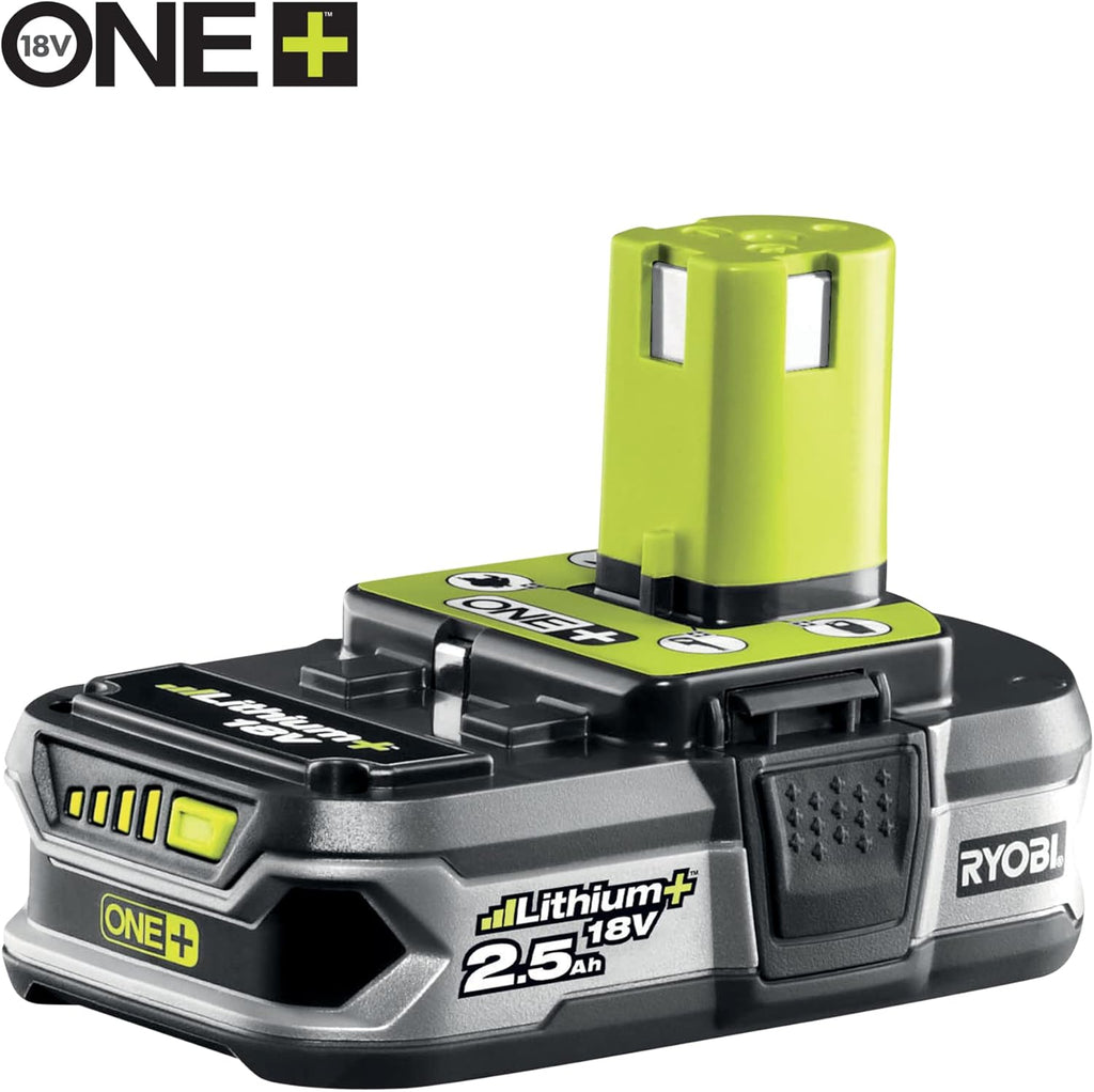 Bundle aus 18 V ONE+ Akku-Kettensäge RY18CS20A-125 + 18 V ONE+ Akku-Heckenschere RY18HT50A-0