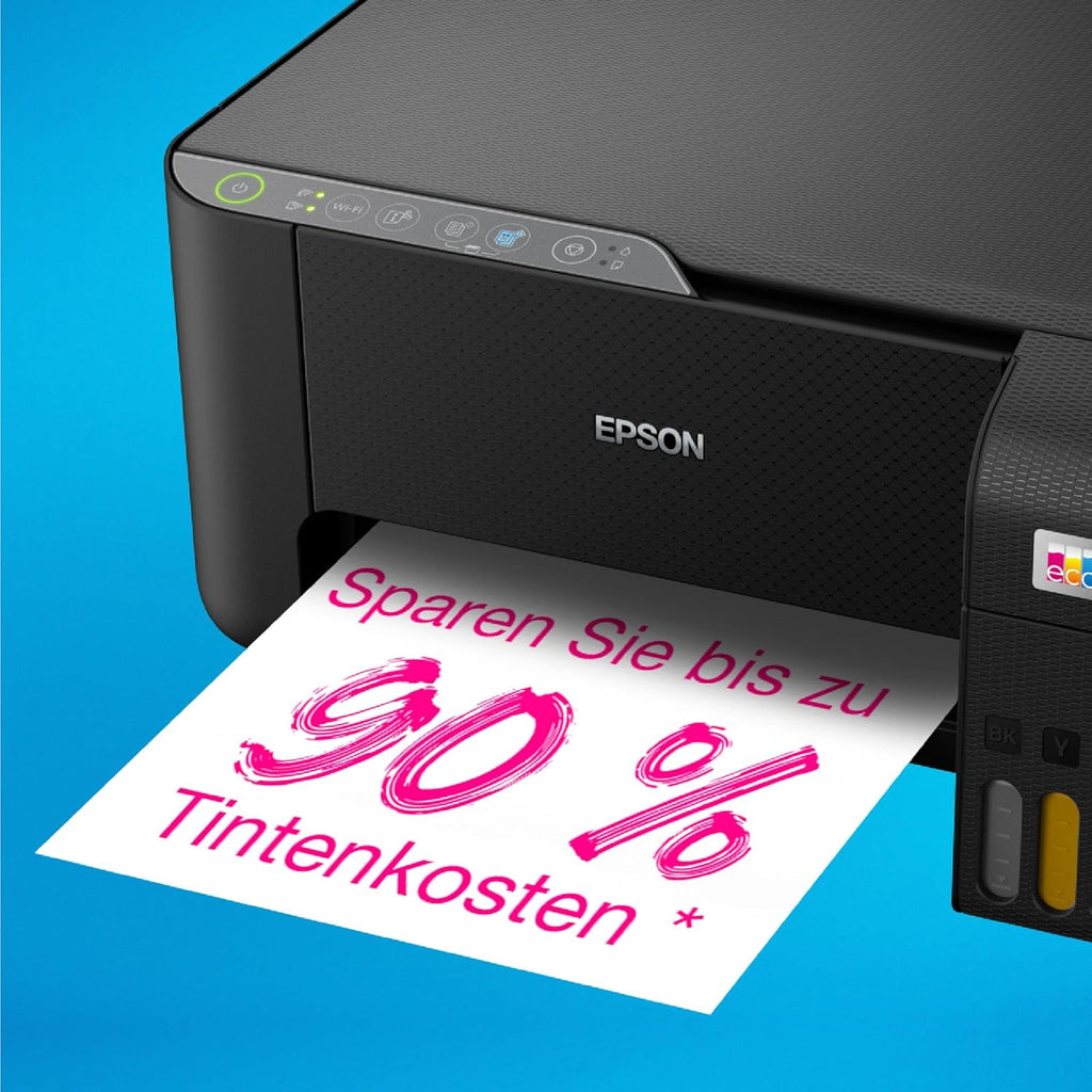 EcoTank ET-2862 Tintentankdrucker für vielbeschäftigte Haushalte WLAN A4 Drucken, Kopieren, Scannen inkl. Tinte für bis zu 3 Jahre