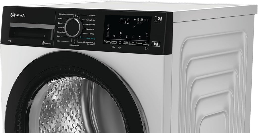Bauknecht BDSV 8A WB Wärmepumpentrockner / 8 kg/EEK A/Precision Dry/Adaptive Dry/Silent Spin/HomeWhiz, weiß