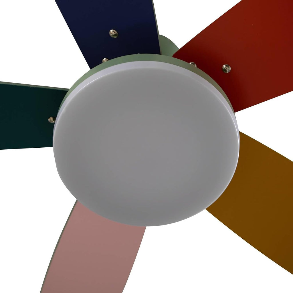 Lindby LED Deckenventilator mit Lampe Jonte dimmbar Leselampe (Modern) aus Metall (1 flammig,) - Ventilator Wohnzimmerleuchte