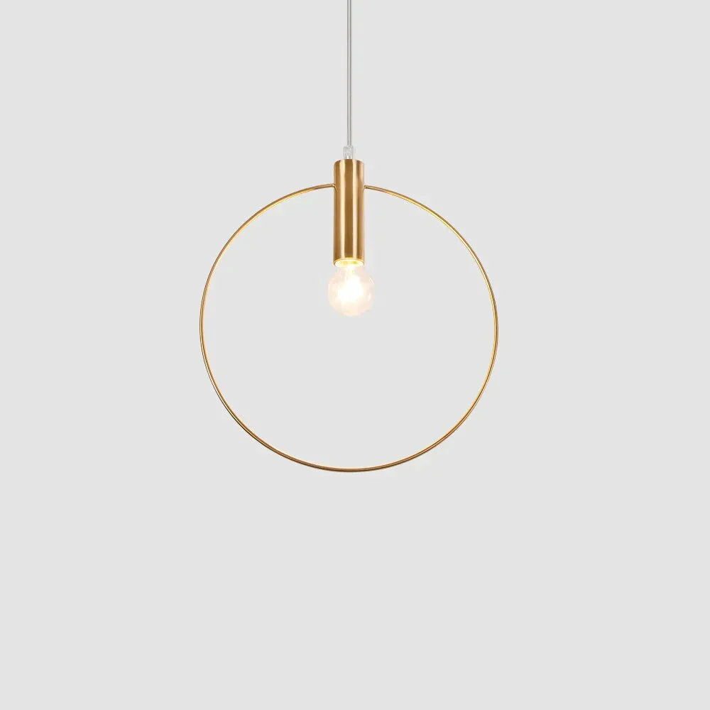 Nordic Ring-Pendelleuchte – modernes Industriedesign