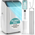 SereneLife Klimaanlage Mobil 14000 BTU – Kleine Klimaanlage für Zimmer bis 33 m² | WiFi | Kühlung, Entfeuchter & Ventilator | 51 dB