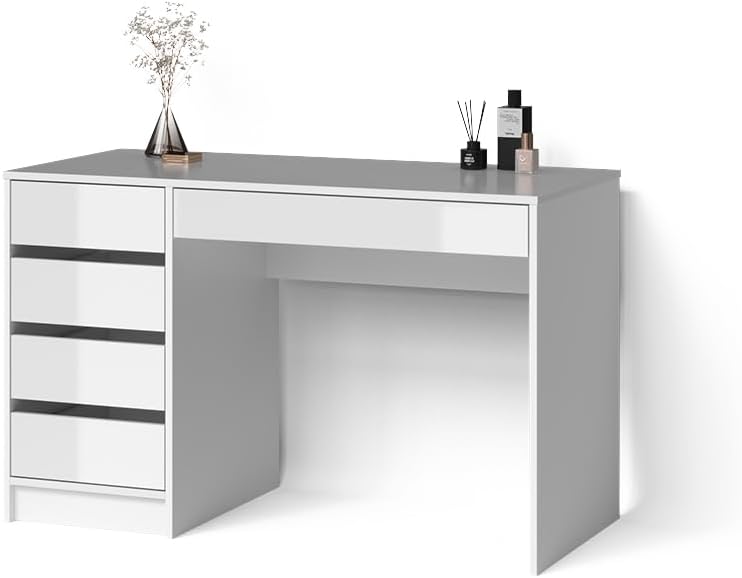 Livinity Schminktisch Imola, Weiß, 120 x 75 cm