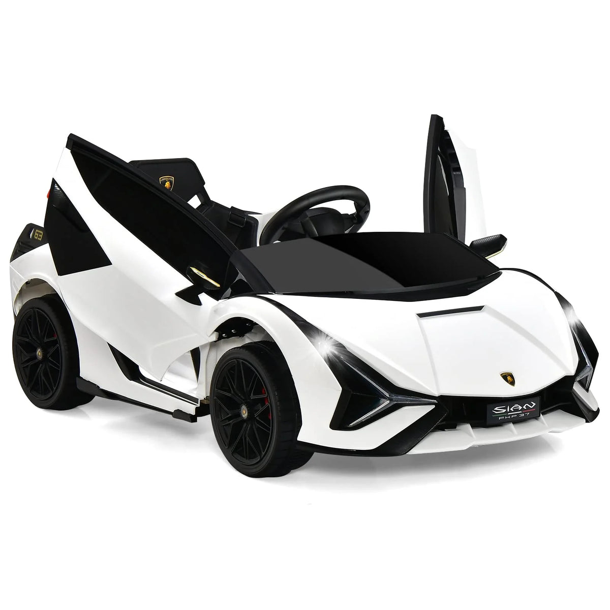 Lamborghini Licenciado Eléctrico con Suspensión y Bluetooth