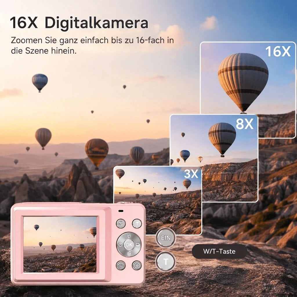 Vintage Retro Digitalkamera | Nostalina