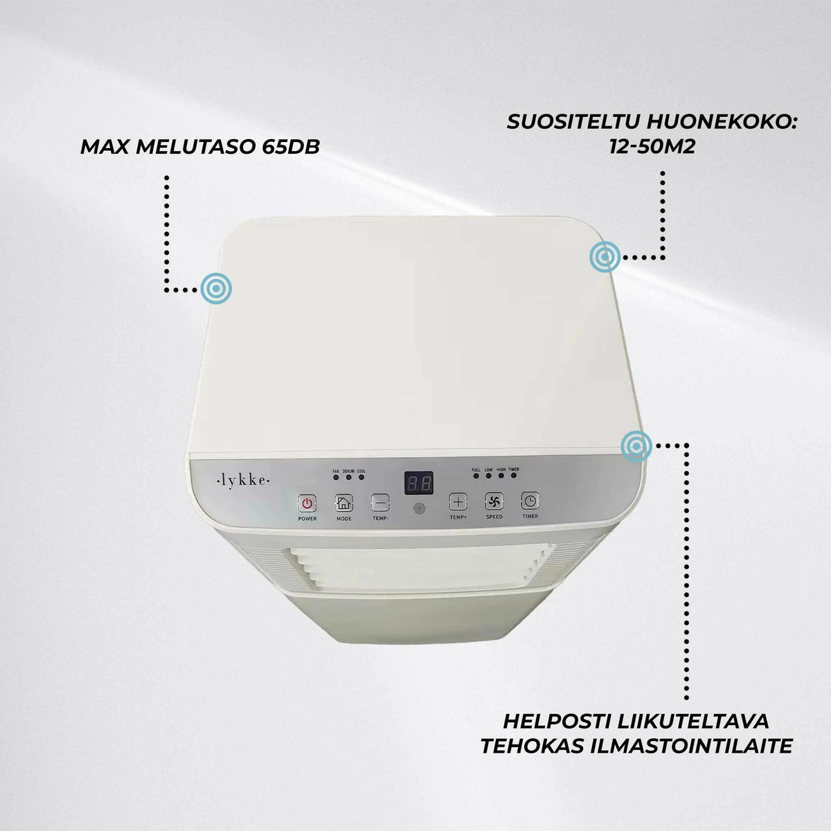 Lykke Mobile Klimaanlage Pro 3000, 9000BTU