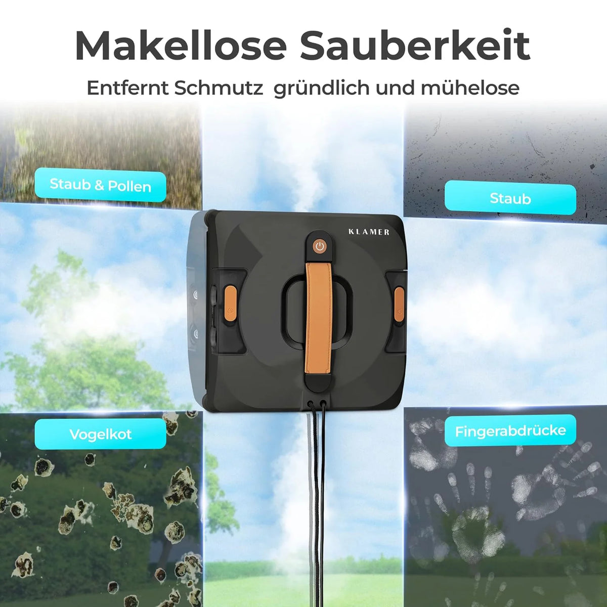Fensterputz-Roboter
