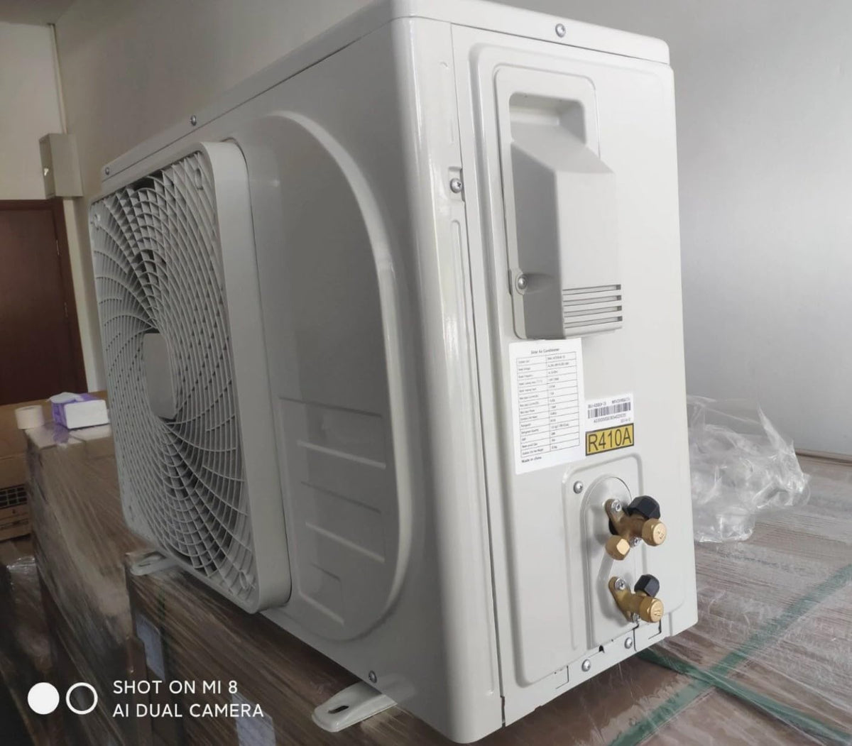 9000BTU Solar Hybrid ACDC Ductless Mini Split Klimaanlage & Heizung