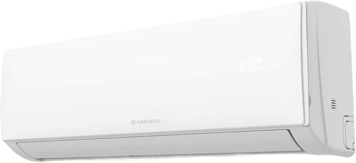 Hantech Split Klimaanlage 9000 BTU 2,6 kW mit Quick Connect Set – WLAN, Wandhalterung & 5 m Leitung – Klimagerät für Wohnung & Schlafzimmer, WIFI, App und Fernbedienung