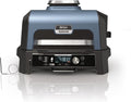Ninja Woodfire Pro Connect XL Elektrischer Grill und Smoker mit App-Steuerung, digitaler Sonde, großer 7-in-1 Outdoor Grill und Luftfritteuse mit Woodfire Pellets