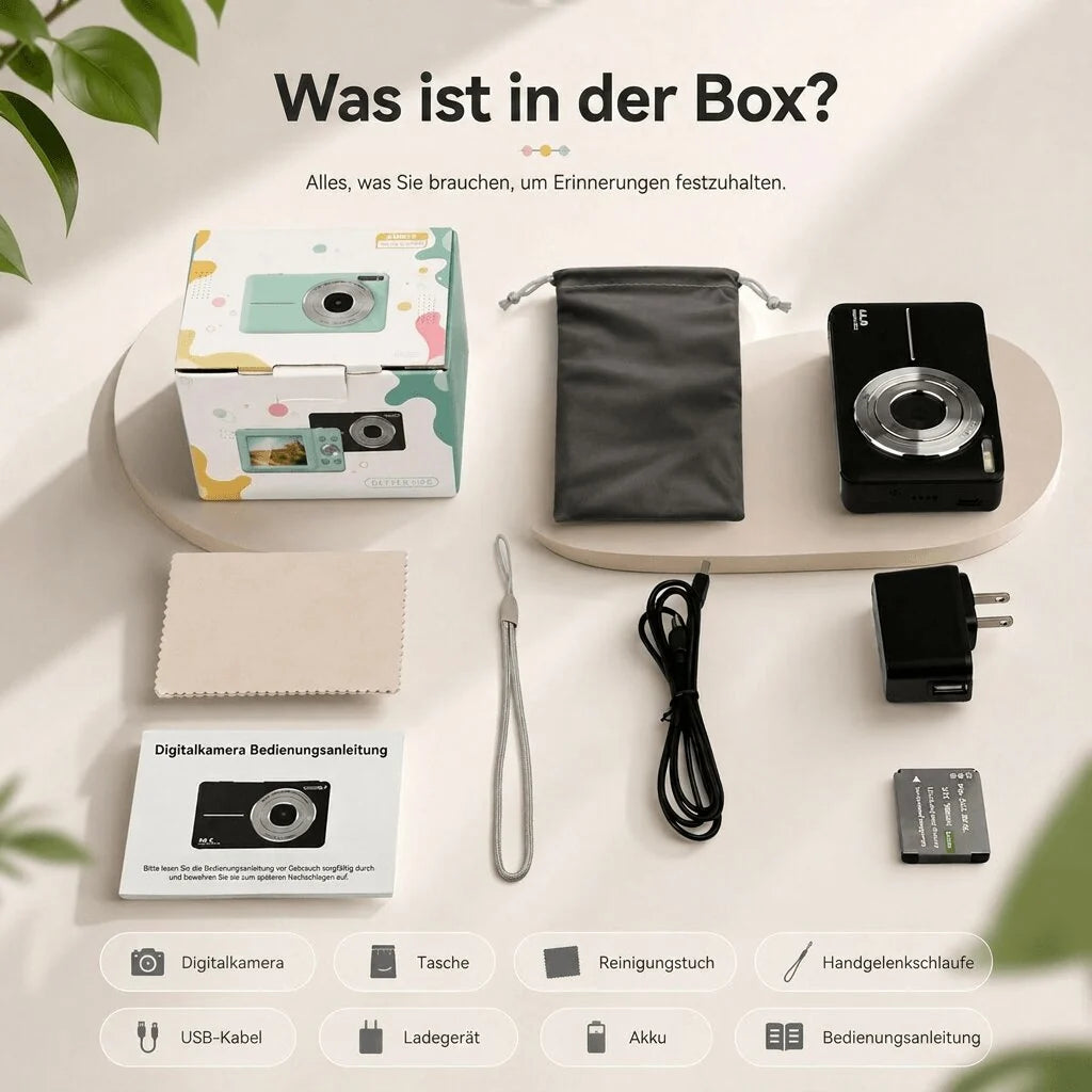 Vintage Retro Digitalkamera | Nostalina