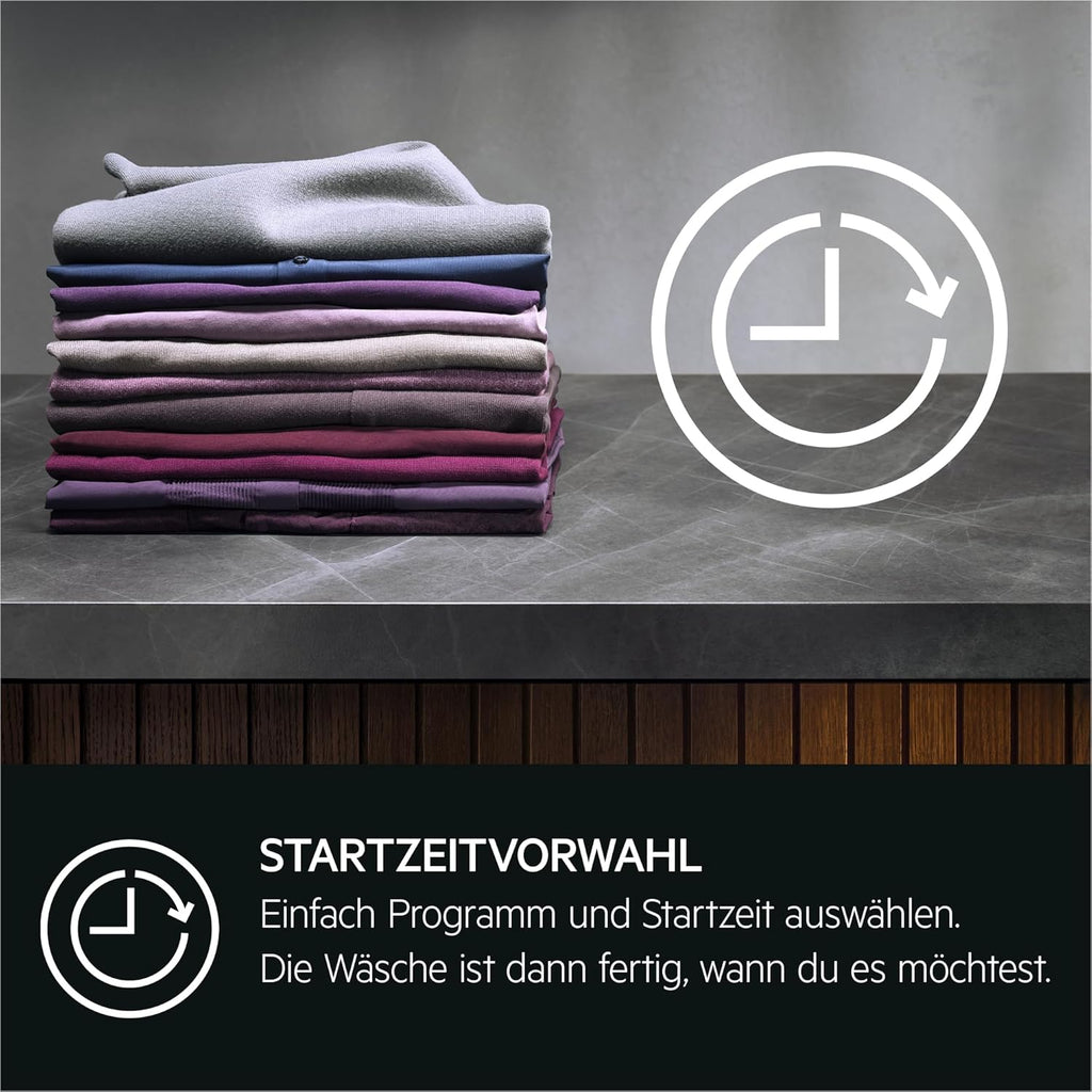 AEG Waschtrockner, Serie 7000 mit DualSense, 9 kg Waschen, 5 kg Trocknen, D, energiesparend, Mengenautomatik, Nachlegefunktion, ProSteam - Auffrischfunktion, 1600 U/min, LWR7S65690