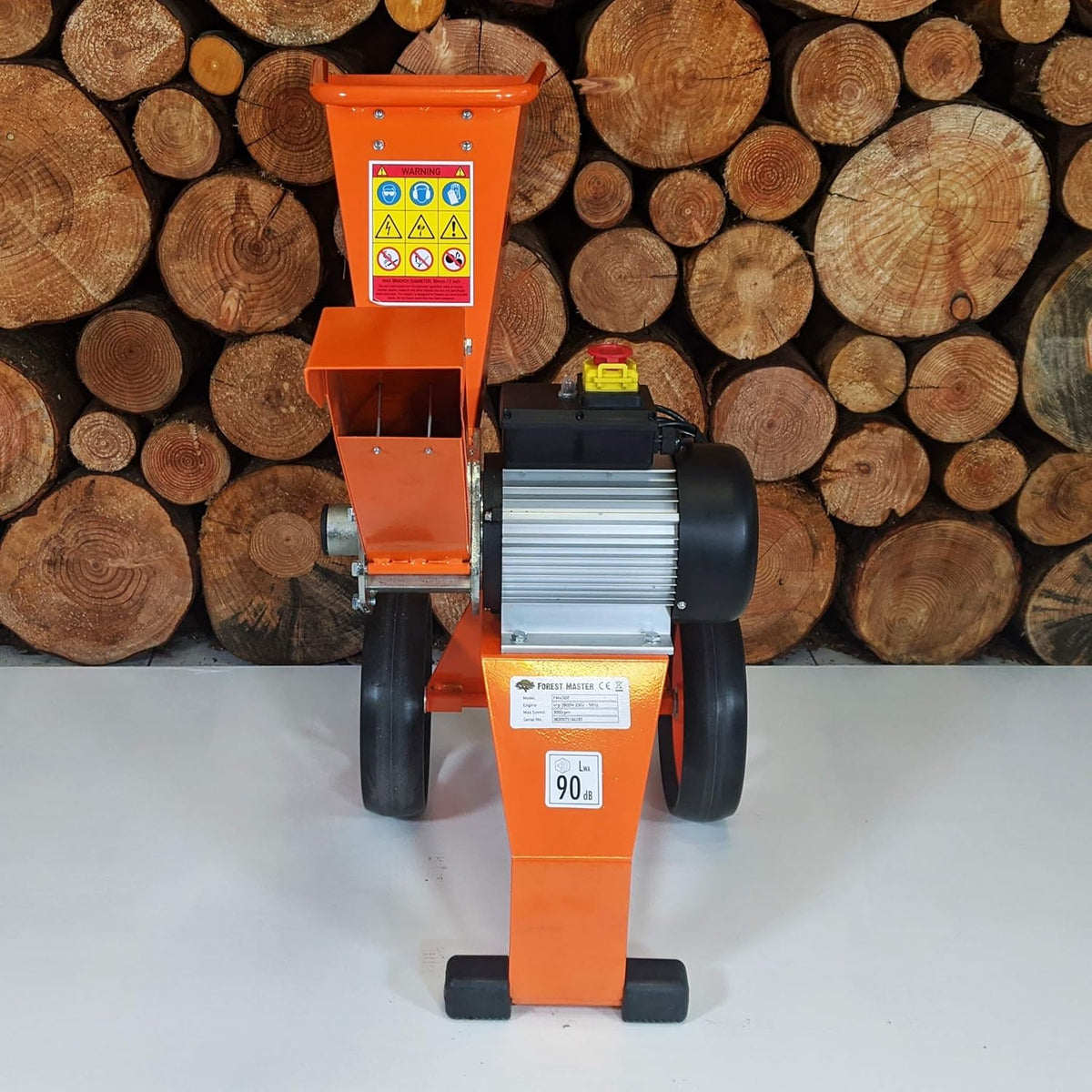 Forest Master Häcksler 2800 Watt 4 Ps AST Laub Holz Garten-Häcksler Garten-Schredder E-Häcksler