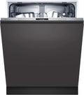 NEFF S155HTX15E N 50 Vollintegrierter Geschirrspüler, 12 Maßgedecke, Edelstahl, 81,5 cm Höhe