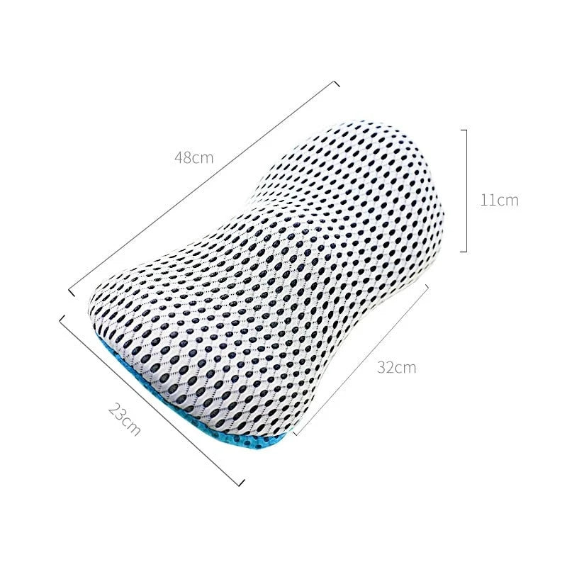Sandsberg | Orthopädisches Lendenkissen | Ergonomische Rückenentlastung
