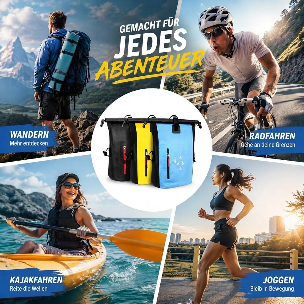 Wasserdichter Outdoor Rucksack | Sturmvalet