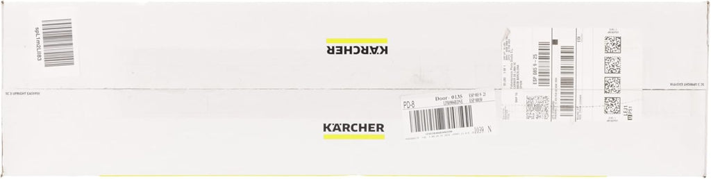 Krcher Dampfreiniger SC 3 Upright EasyFix, Aufheizzeit: 0,5 min., Flchenleistung: ca. 60 m, Tank: 0,5 l, Heizleistung: 1.600 W, mit Bodendüse, Bodentuch, Teppichgleiter, Entkalkungskartusche