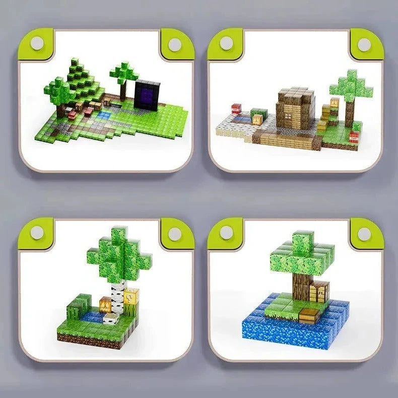 Magnetische Bausteine Set für Kinder | Magnetikon