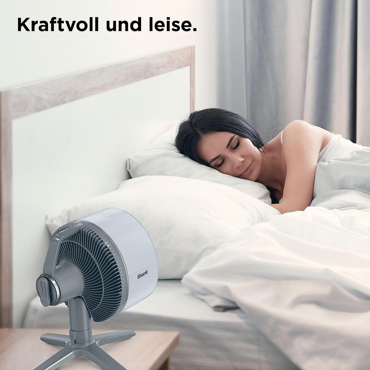 Shark FlexBreeze TableMate Akku-Ventilator, innen & außen, ≤24h Laufzeit, Hochgeschwindigkeits-Kühlung, 20 m Reichweite, leise & langlebig, 5 Geschwindigkeiten, Oszillation, Fernbedienung FA150EU