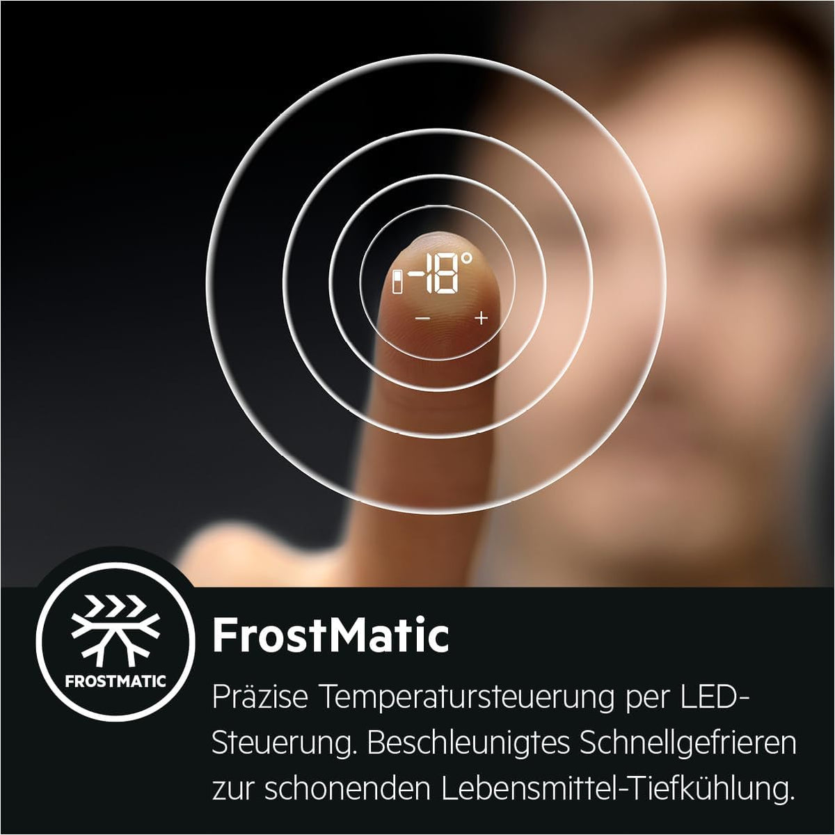 AEG AHB526D1LW Gefriertruhe / 254 L / LowFrost - weniger Eisbildung / Temperaturalarm / Rollen / D