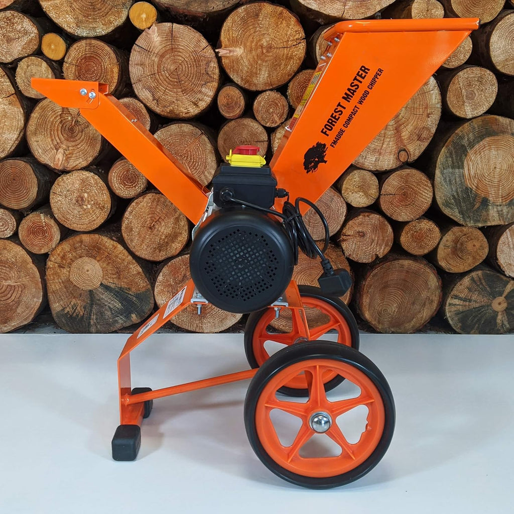 Forest Master Häcksler 2800 Watt 4 Ps AST Laub Holz Garten-Häcksler Garten-Schredder E-Häcksler