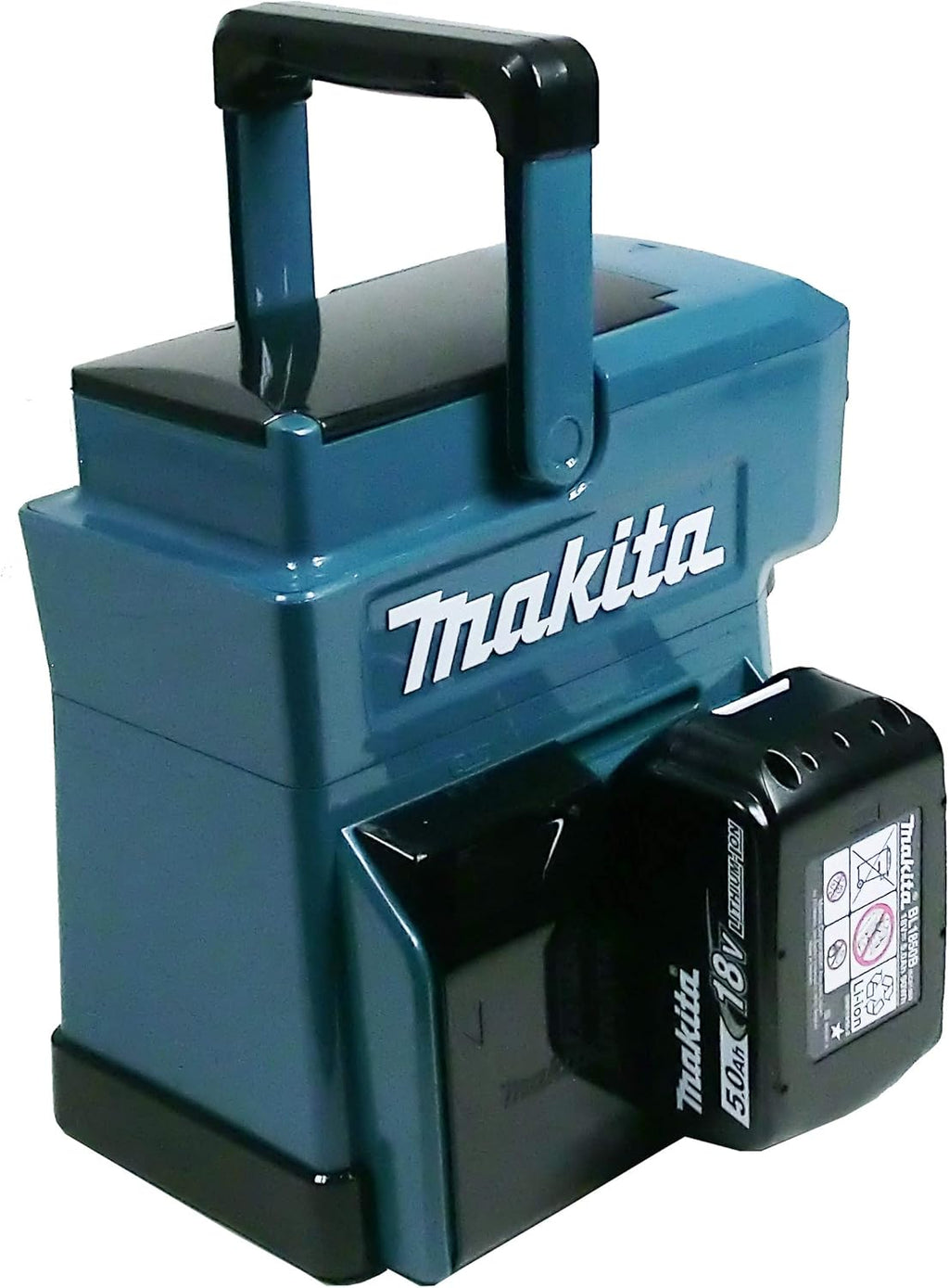 DCM 501 Akku-Kaffeemaschine mit Akku 5 Ah und Ladegerät